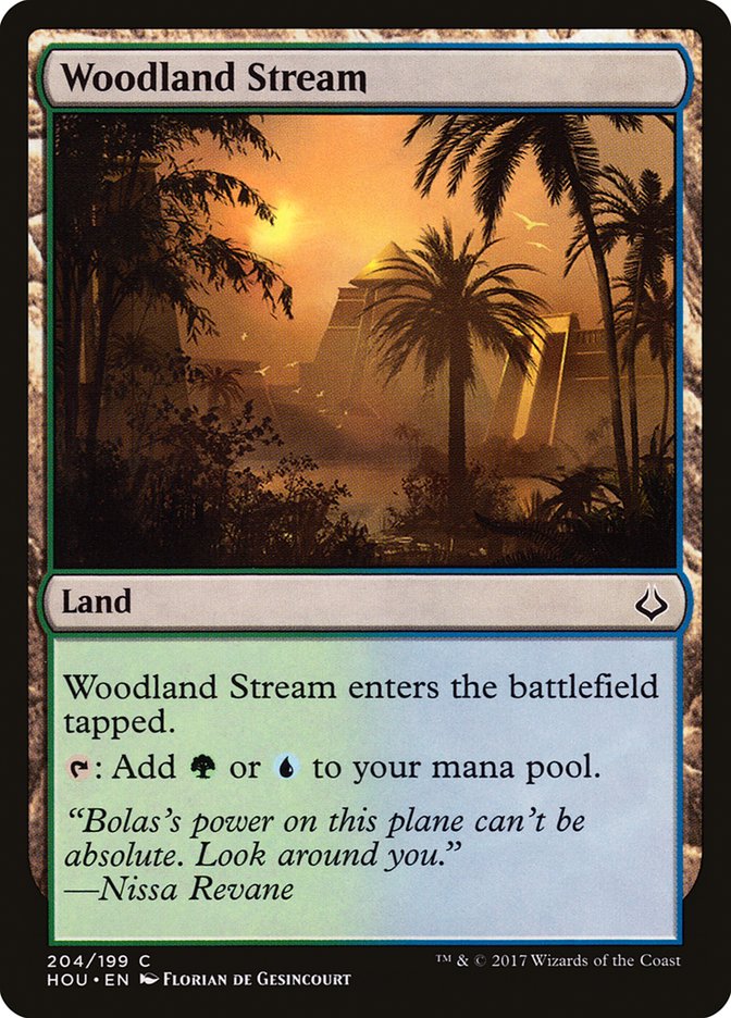 Woodland Stream [Hour of Devastation] | Card Merchant Takapuna