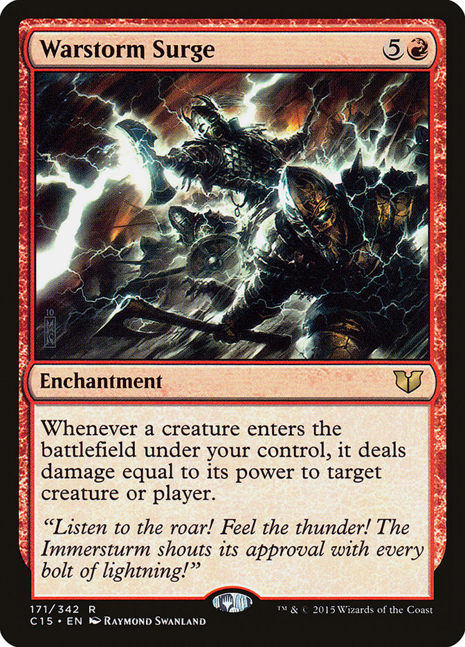 Warstorm Surge [Commander 2015] | Card Merchant Takapuna