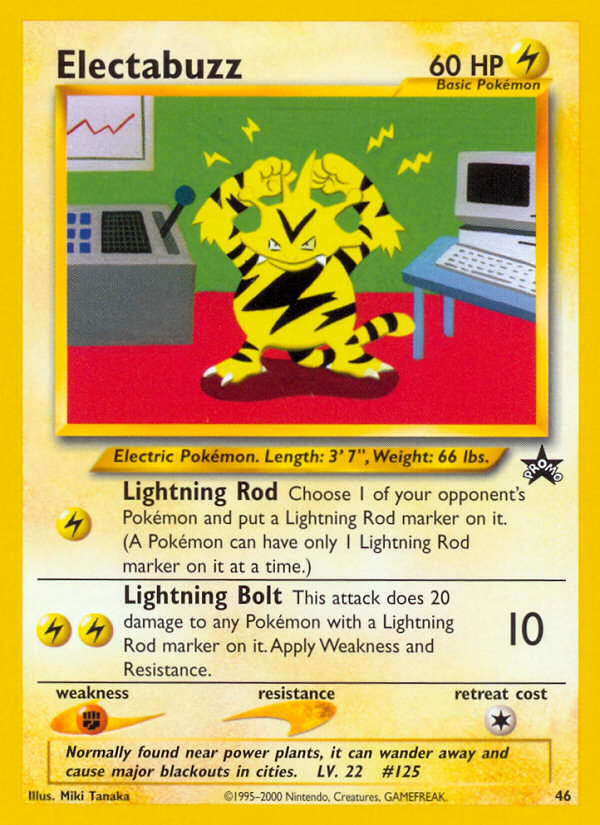 Electabuzz (46) [Wizards of the Coast: Black Star Promos] | Card Merchant Takapuna