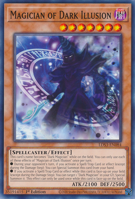 Magician of Dark Illusion [LDS3-EN084] Common | Card Merchant Takapuna