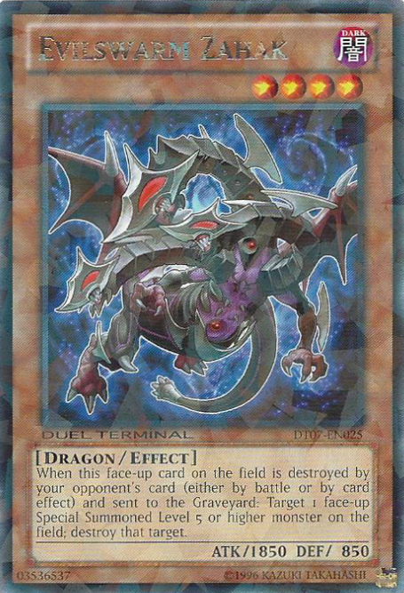 Evilswarm Zahak [DT07-EN025] Rare | Card Merchant Takapuna