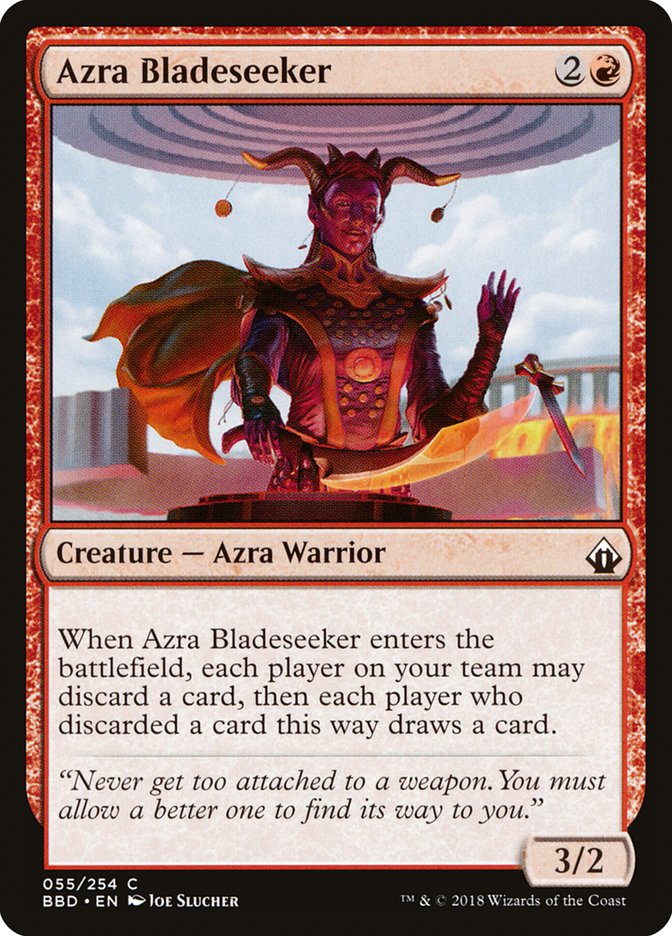 Azra Bladeseeker [Battlebond] | Card Merchant Takapuna