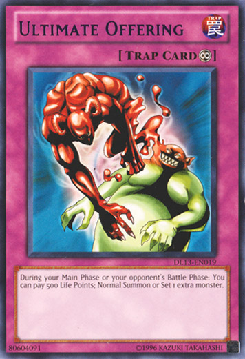 Ultimate Offering (Purple) [DL13-EN019] Rare | Card Merchant Takapuna