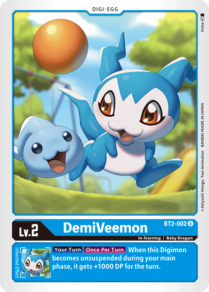 DemiVeemon [BT2-002] [Release Special Booster Ver.1.5] | Card Merchant Takapuna