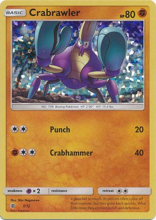 Crabrawler (7/12) [McDonald's Promos: 2017 Collection] | Card Merchant Takapuna