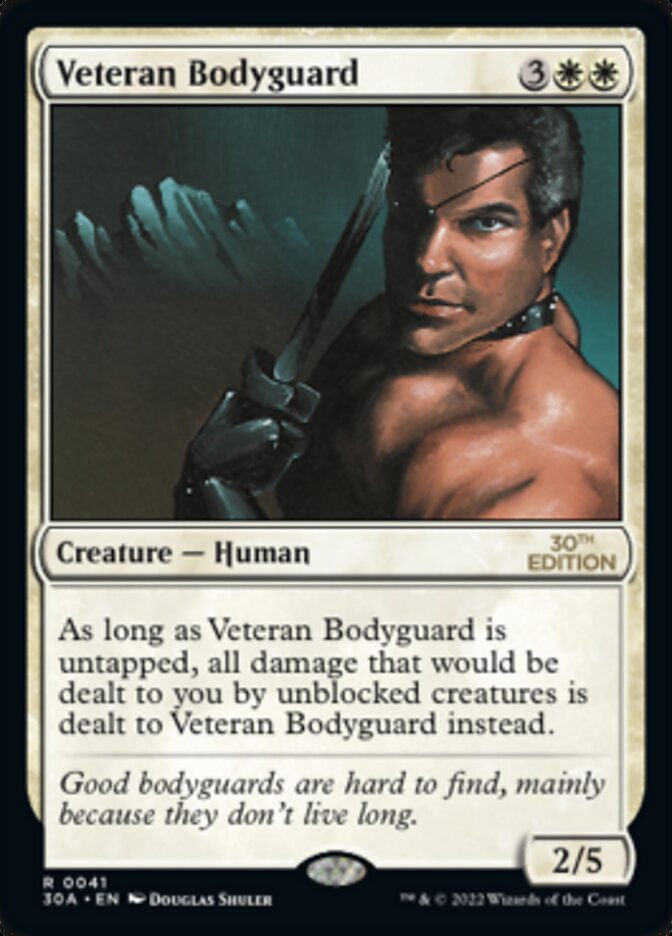 Veteran Bodyguard [30th Anniversary Edition] | Card Merchant Takapuna