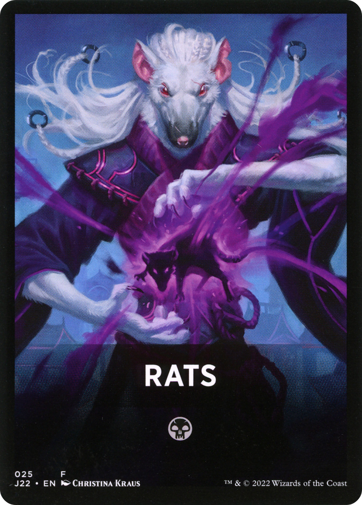 Rats Theme Card [Jumpstart 2022 Front Cards] | Card Merchant Takapuna