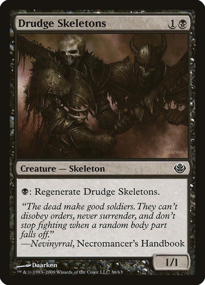 Drudge Skeletons [Duel Decks: Garruk vs. Liliana] | Card Merchant Takapuna