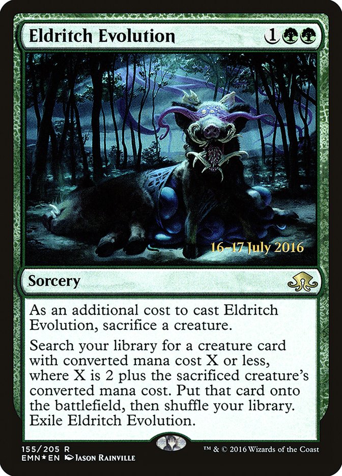 Eldritch Evolution [Eldritch Moon Prerelease Promos] | Card Merchant Takapuna