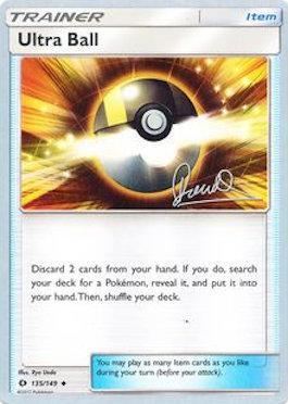 Ultra Ball (135/149) (Infinite Force - Diego Cassiraga) [World Championships 2017] | Card Merchant Takapuna