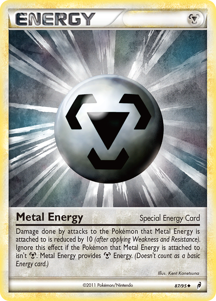 Metal Energy (87/95) [HeartGold & SoulSilver: Call of Legends] | Card Merchant Takapuna