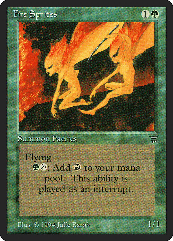 Fire Sprites [Legends] | Card Merchant Takapuna