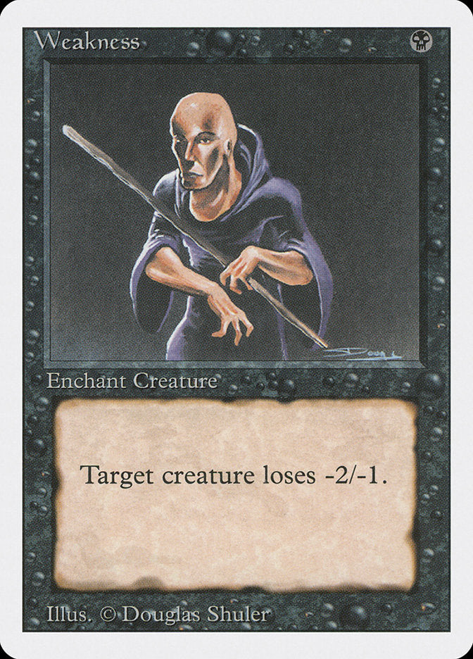 Weakness [Revised Edition] | Card Merchant Takapuna