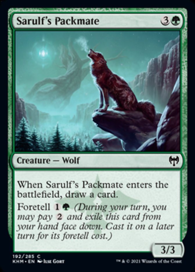 Sarulf's Packmate [Kaldheim] | Card Merchant Takapuna