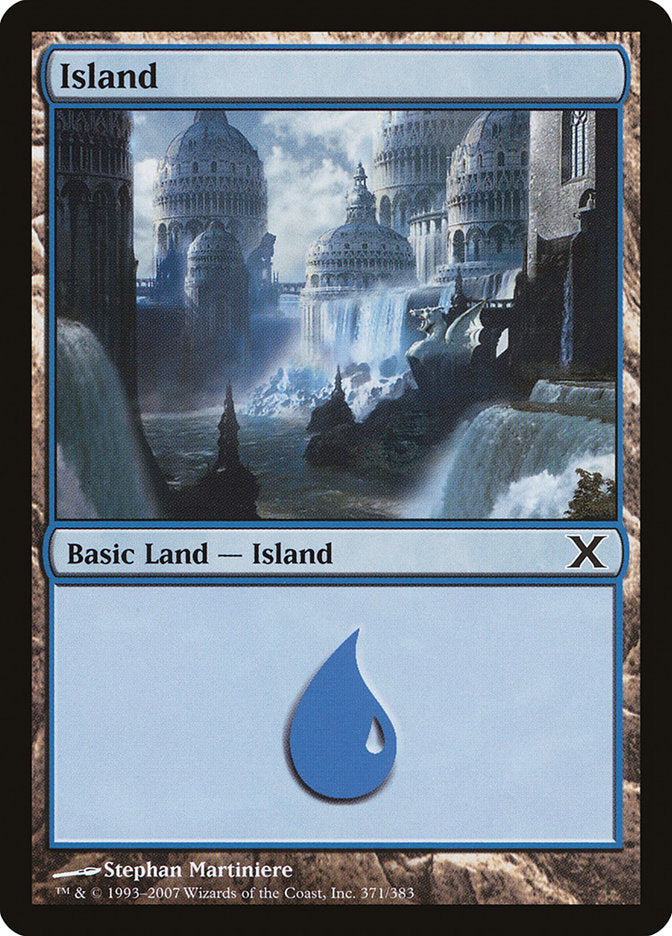 Island (371) [Tenth Edition] | Card Merchant Takapuna