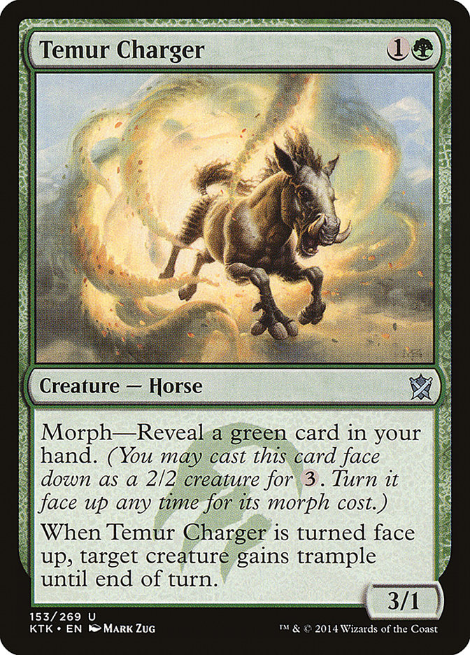 Temur Charger [Khans of Tarkir] | Card Merchant Takapuna