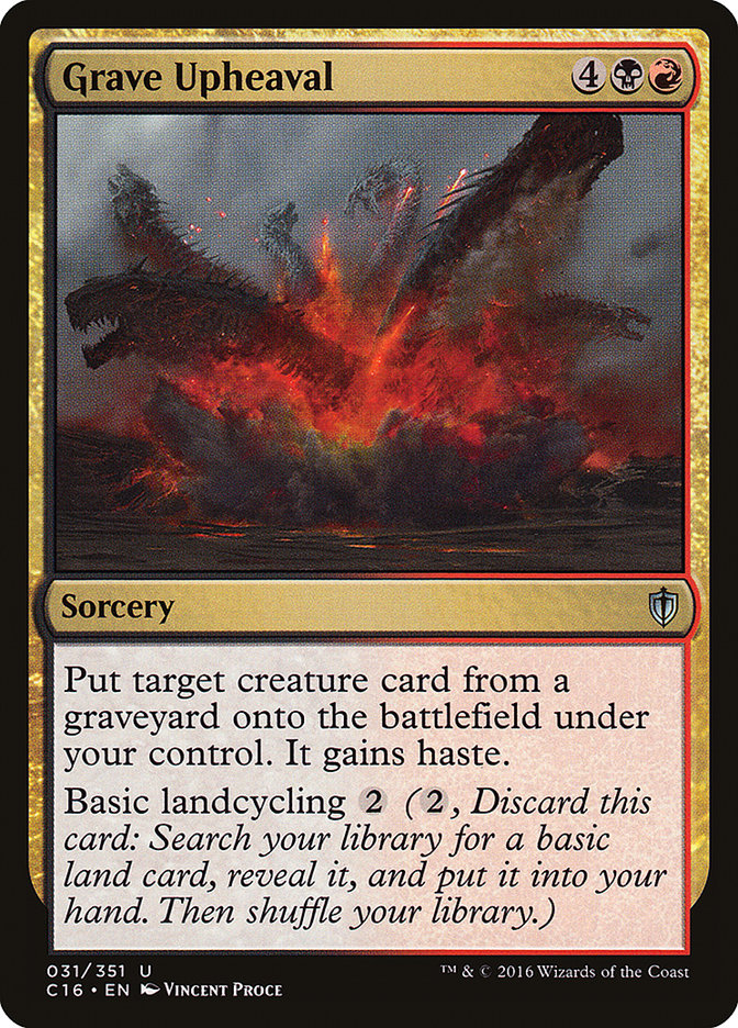 Grave Upheaval [Commander 2016] | Card Merchant Takapuna