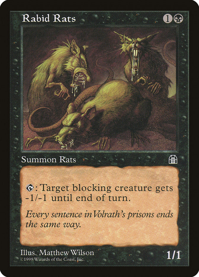 Rabid Rats [Stronghold] | Card Merchant Takapuna