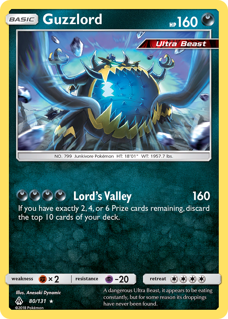 Guzzlord (80/131) [Sun & Moon: Forbidden Light] | Card Merchant Takapuna