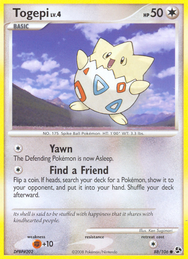 Togepi (88/106) [Diamond & Pearl: Great Encounters] | Card Merchant Takapuna