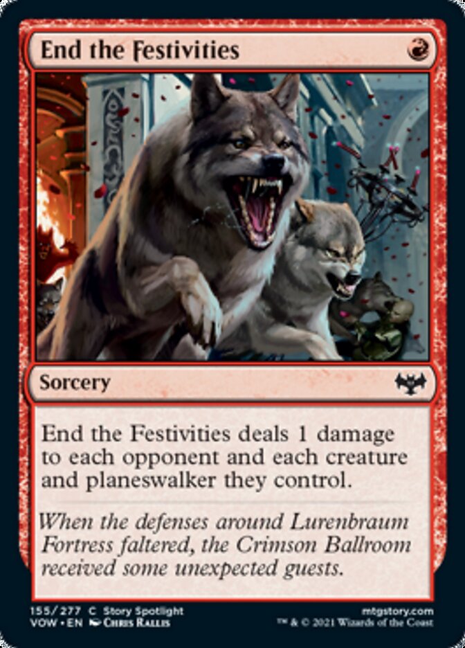 End the Festivities [Innistrad: Crimson Vow] | Card Merchant Takapuna