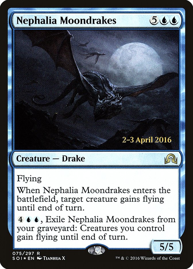 Nephalia Moondrakes [Shadows over Innistrad Prerelease Promos] | Card Merchant Takapuna