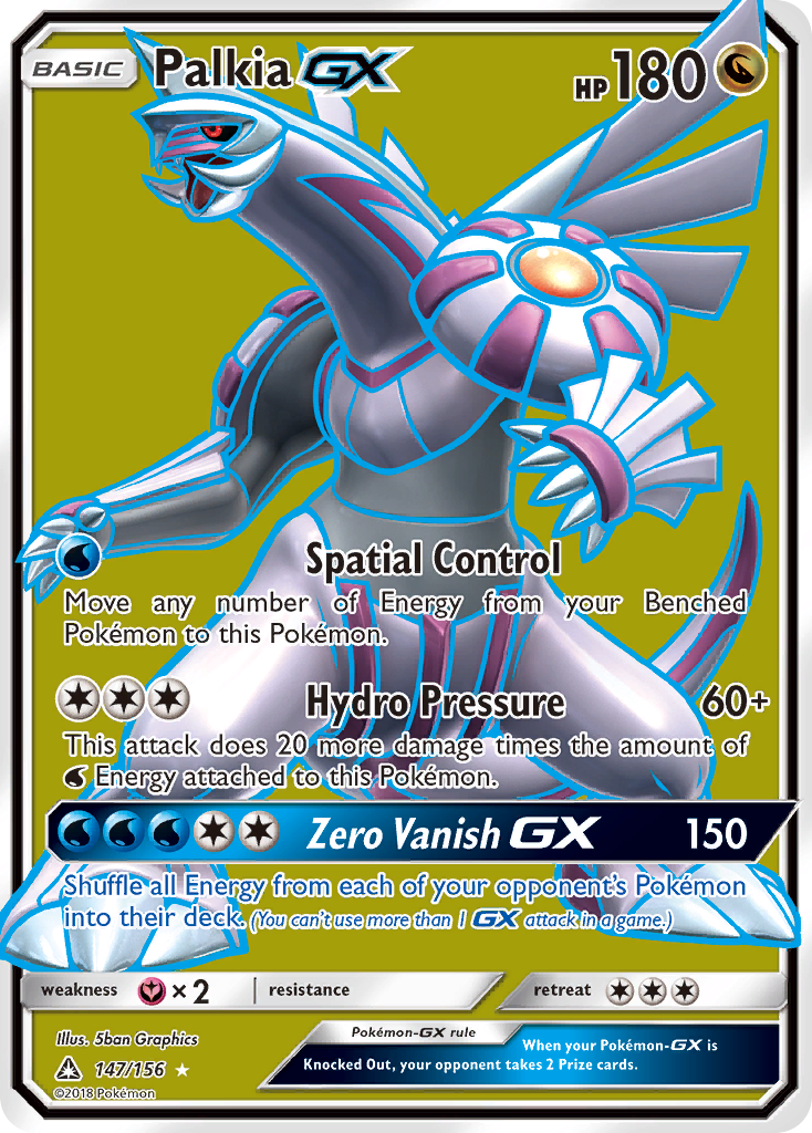 Palkia GX (147/156) [Sun & Moon: Ultra Prism] | Card Merchant Takapuna