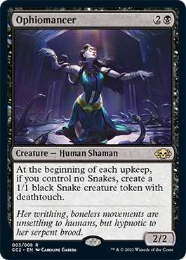 Ophiomancer [Commander Collection: Black] | Card Merchant Takapuna