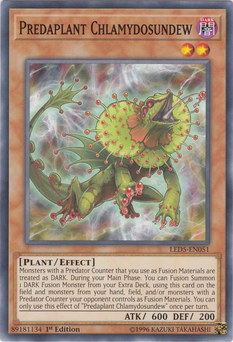 Predaplant Chlamydosundew [LED5-EN051] Common | Card Merchant Takapuna