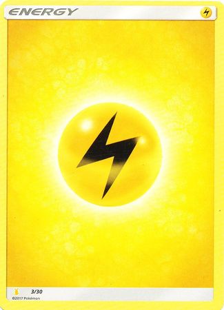 Lightning Energy (3/30) [Sun & Moon: Trainer Kit - Alolan Raichu] | Card Merchant Takapuna