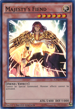 Majesty's Fiend [CT12-EN004] Super Rare | Card Merchant Takapuna