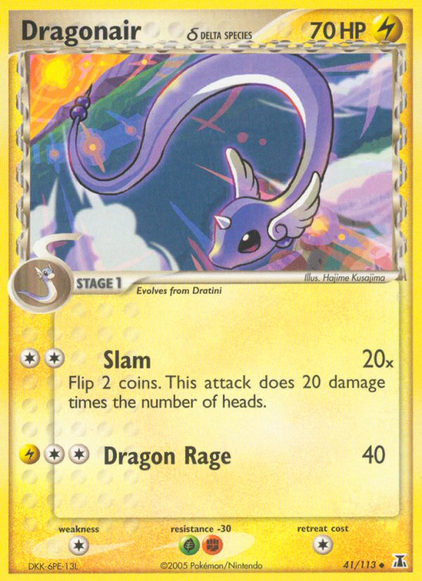 Dragonair (41/113) (Delta Species) [EX: Delta Species] | Card Merchant Takapuna