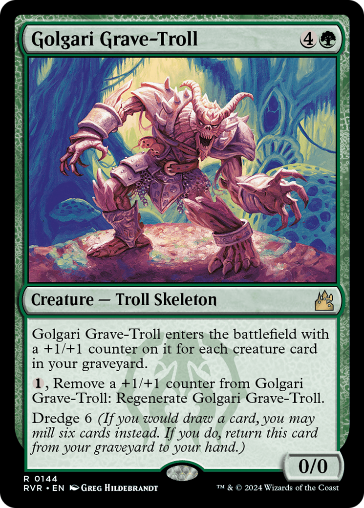 Golgari Grave-Troll [Ravnica Remastered] | Card Merchant Takapuna