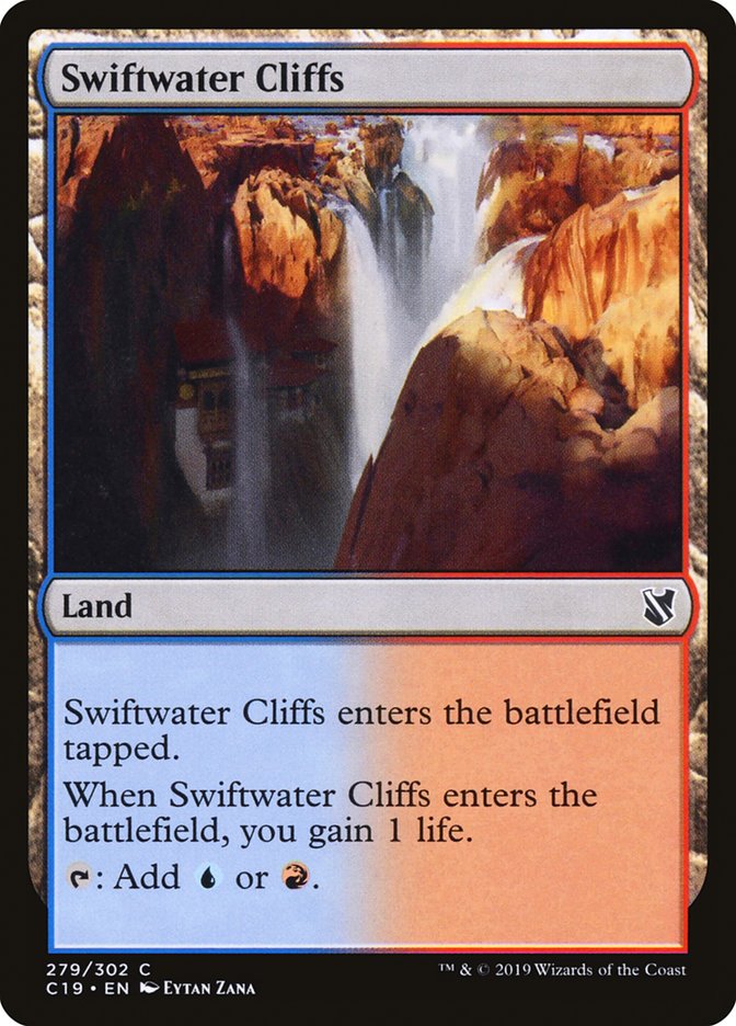 Swiftwater Cliffs [Commander 2019] | Card Merchant Takapuna