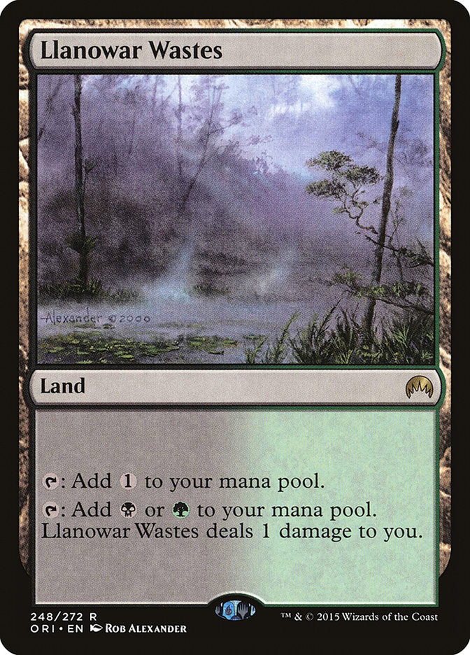 Llanowar Wastes [Magic Origins] | Card Merchant Takapuna