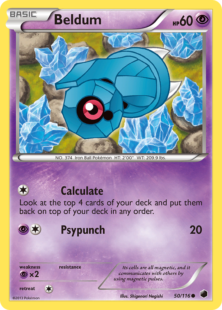 Beldum (50/116) [Black & White: Plasma Freeze] | Card Merchant Takapuna