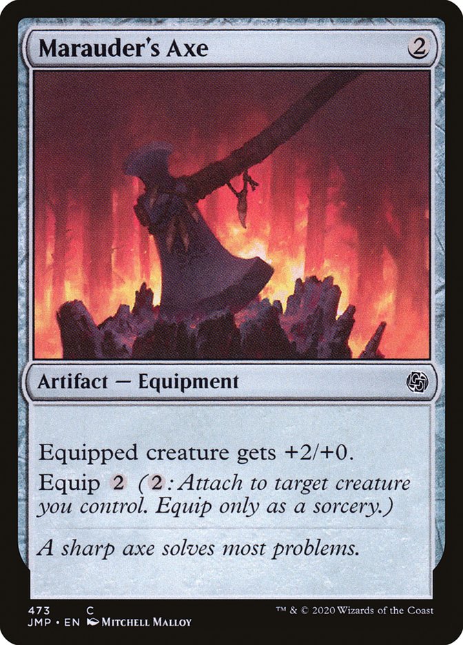 Marauder's Axe [Jumpstart] | Card Merchant Takapuna