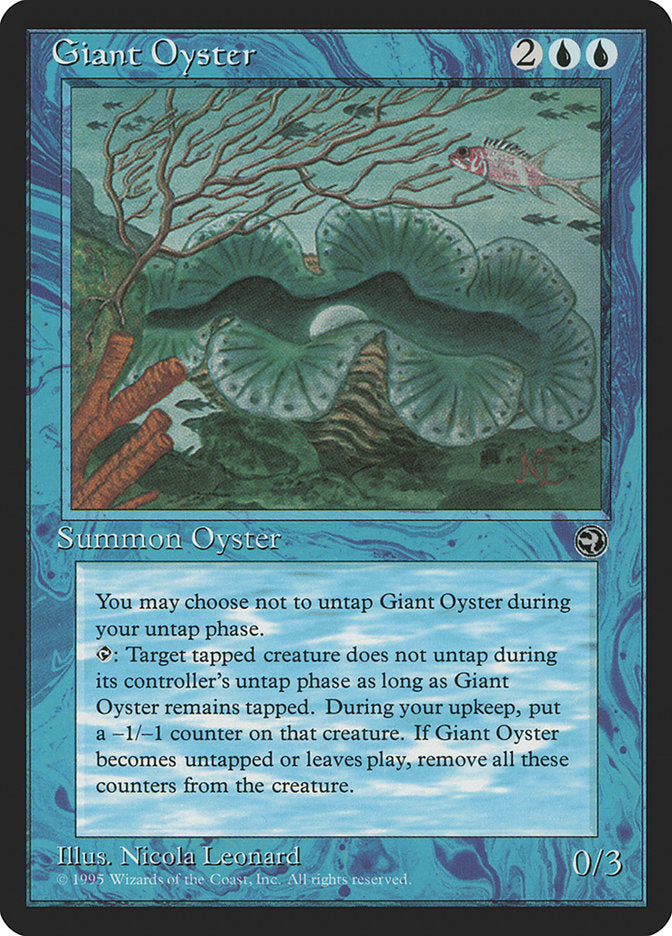 Giant Oyster [Homelands] | Card Merchant Takapuna