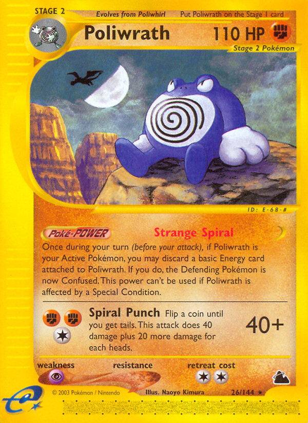 Poliwrath (26/144) [Skyridge] | Card Merchant Takapuna