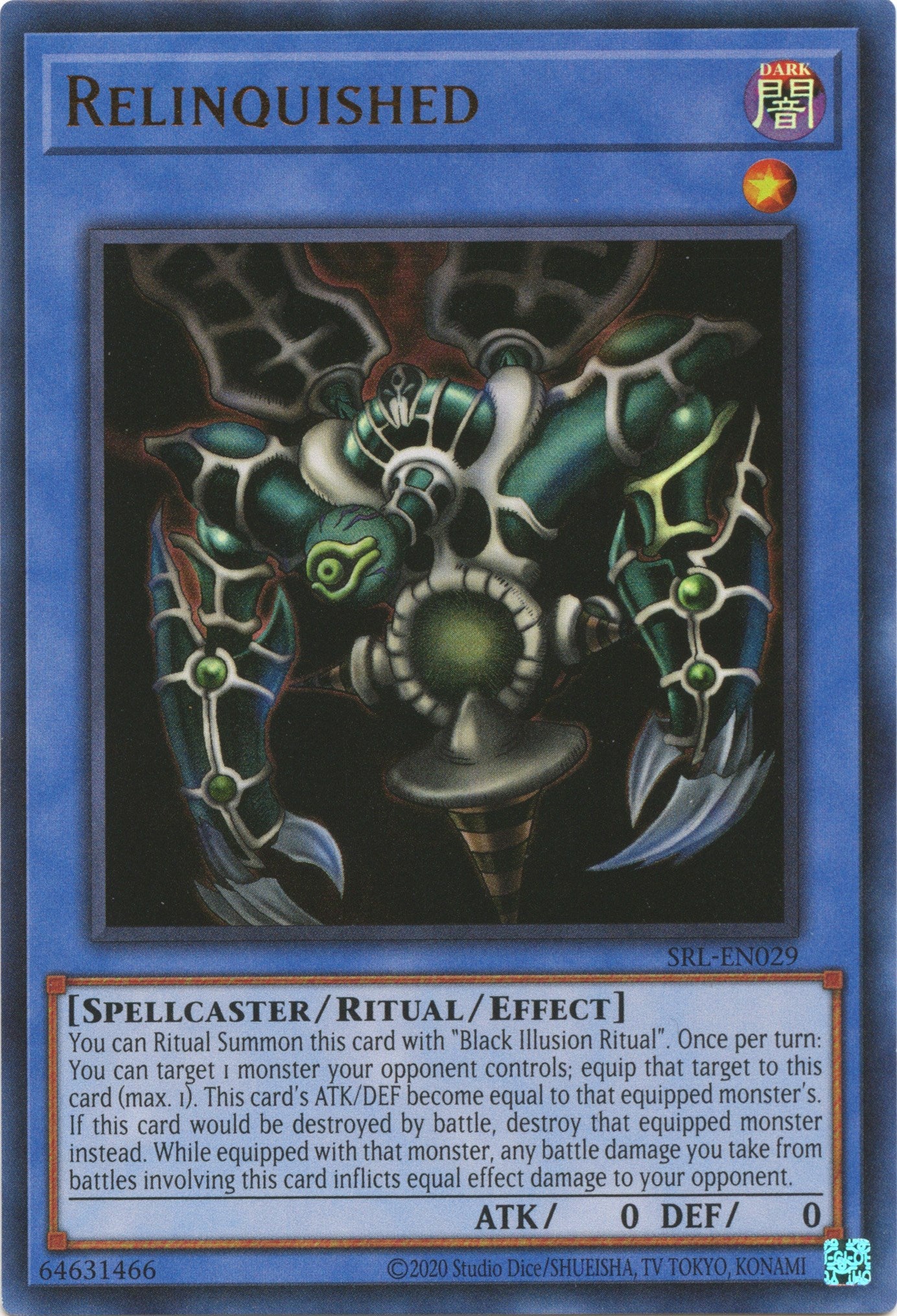 Relinquished (25th Anniversary) [SRL-EN029] Ultra Rare | Card Merchant Takapuna