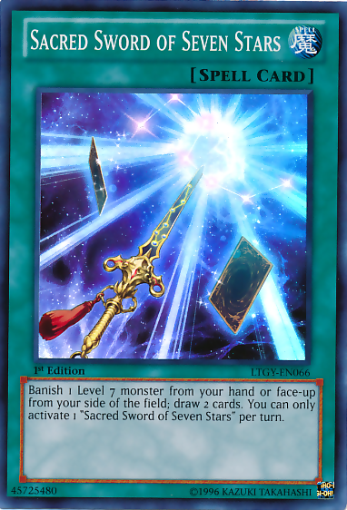 Sacred Sword of Seven Stars [LTGY-EN066] Super Rare | Card Merchant Takapuna