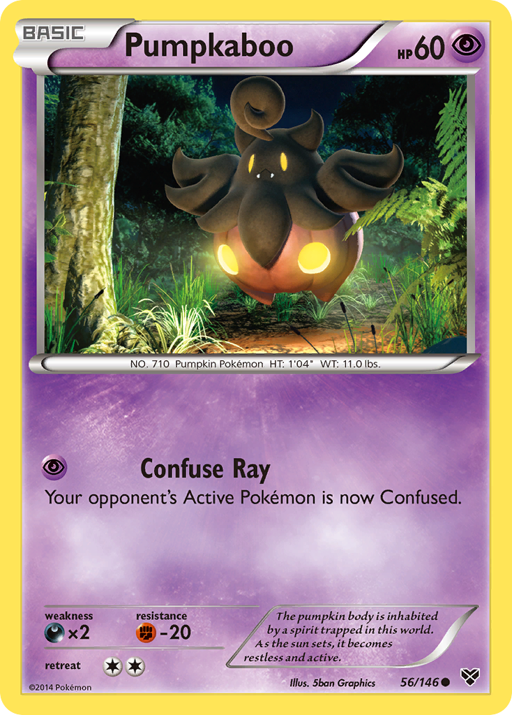 Pumpkaboo (56/146) [XY: Base Set] | Card Merchant Takapuna