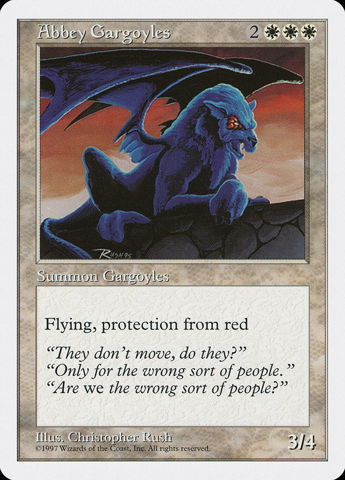 Abbey Gargoyles [Fifth Edition] | Card Merchant Takapuna