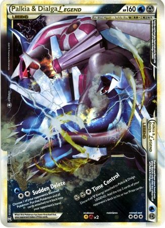 Palkia & Dialga LEGEND (101/102) (Jumbo Card) [HeartGold & SoulSilver: Triumphant] | Card Merchant Takapuna