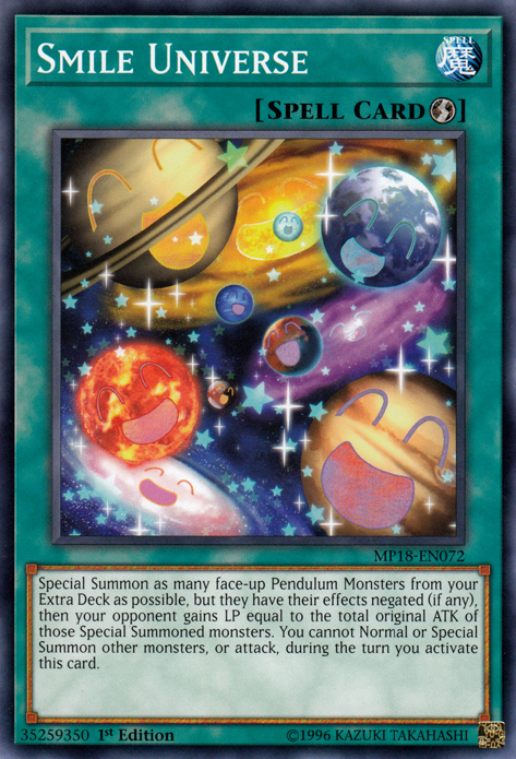 Smile Universe [MP18-EN072] Common | Card Merchant Takapuna