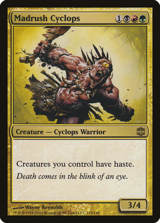 Madrush Cyclops [Alara Reborn] | Card Merchant Takapuna