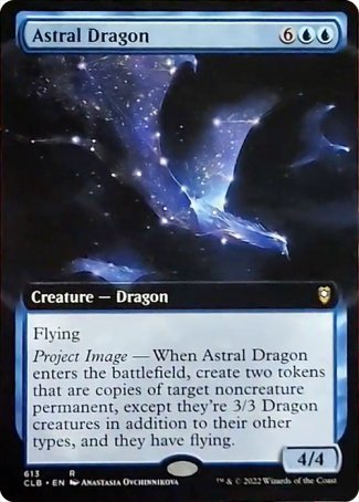 Astral Dragon (Extended Art) [Commander Legends: Battle for Baldur's Gate] | Card Merchant Takapuna