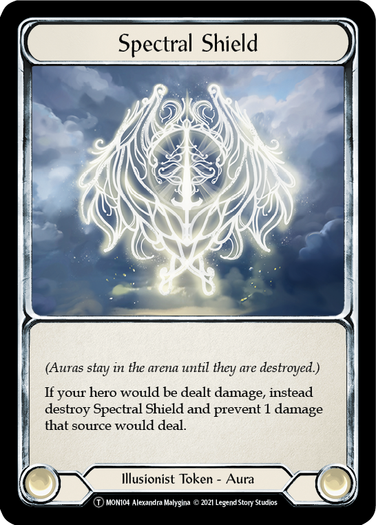 Spectral Shield //Hatchet of Mind [U-MON104 // U-MON106] (Monarch Unlimited)  Unlimited Normal | Card Merchant Takapuna