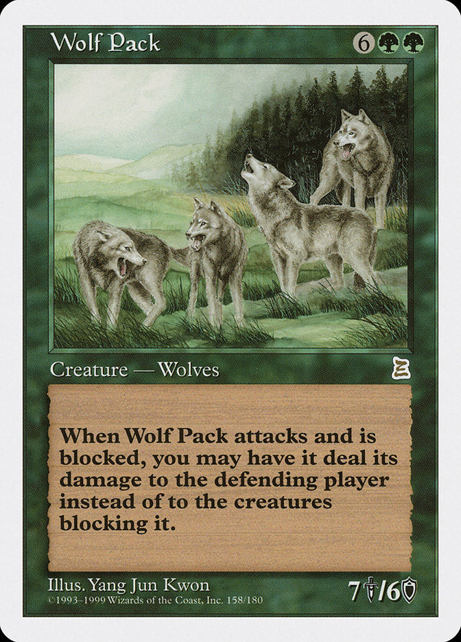 Wolf Pack [Portal Three Kingdoms] | Card Merchant Takapuna