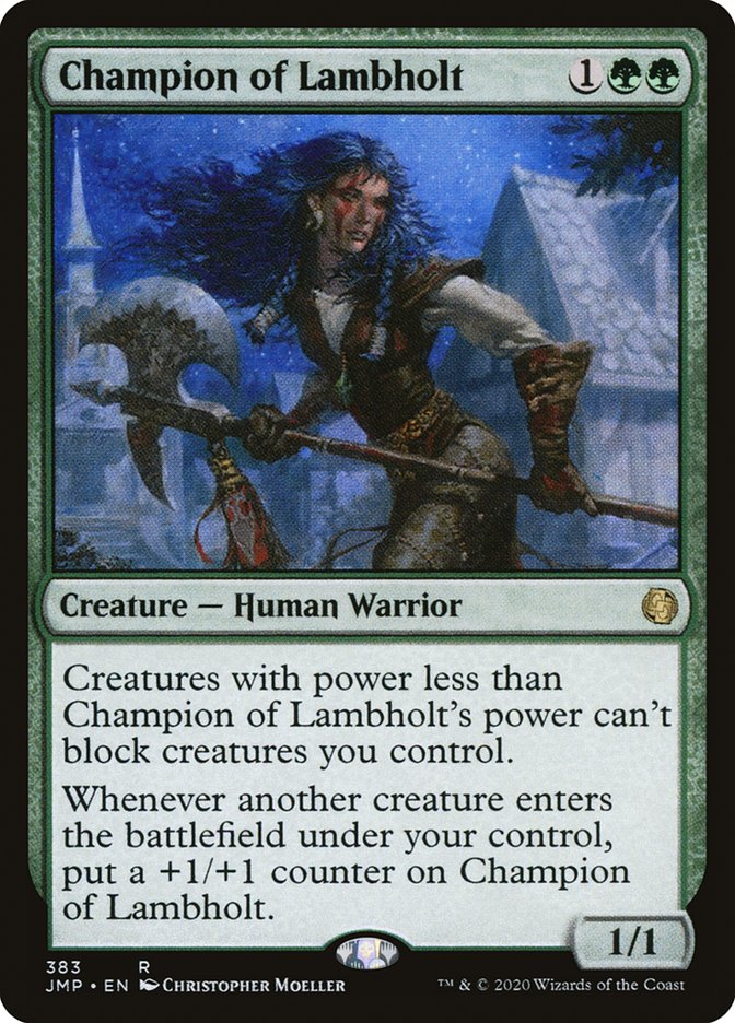 Champion of Lambholt [Jumpstart] | Card Merchant Takapuna